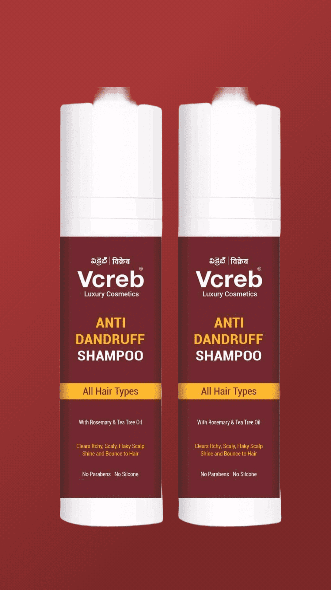 Vcreb Antidandruff shampoo[100 ml*2]